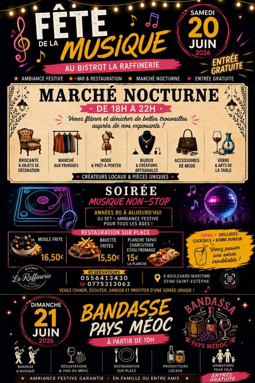La Raffinerie - restaurant SAINT-ESTEPHE